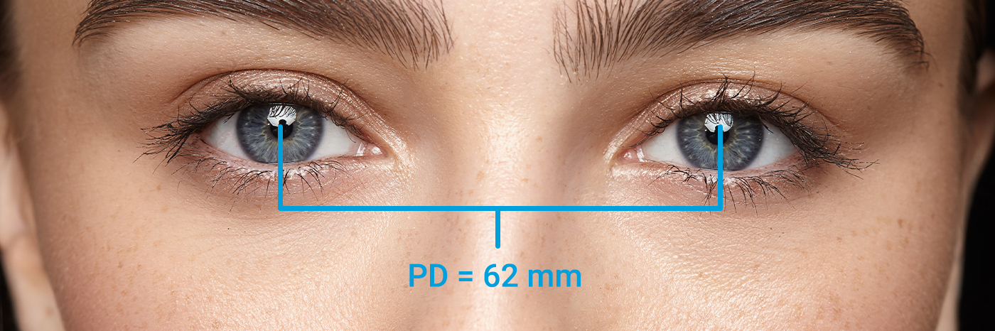 hur man mäter pupilläravståndet (PD)