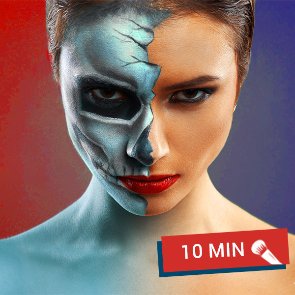 Sista minuten: Enkla och snabba Halloween Makeup-idéer