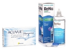 Acuvue Oasys for Astigmatism (6 linser) + ReNu MultiPlus 360 ml med linsetui