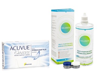 Acuvue Oasys for Astigmatism (6 linser) + Solunate Multi-Purpose 400 ml