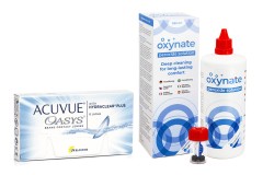 Acuvue Oasys (6 linser) + Oxynate Peroxide 380 ml med linsetui