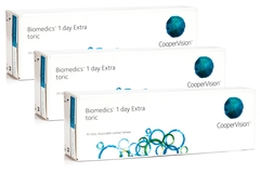Biomedics 1 Day Extra Toric CooperVision (90 linser)