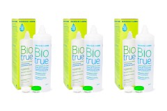 Biotrue Multi-Purpose 3 x 480 ml med linsetuier