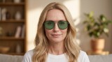 Izipizi Sun #Cruise Black Green lenses Genererad bild