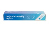 Lenjoy Bi-weekly Aqua+ (12 linser) + Oxynate Peroxide 380 ml med linsetui 27787