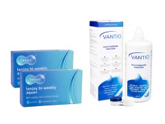 Lenjoy Bi-weekly Aqua+ (12 linser) + Vantio Multi-Purpose 360 ml med linsetui