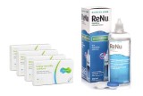 Lenjoy Monthly Comfort (12 linser) + ReNu MultiPlus 360 ml med linsetui 27818