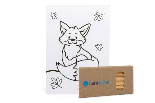 Målarböcker + pennor Lentiamo