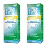 OPTI-FREE RepleniSH 2 x 300 ml med linsetuier 9545
