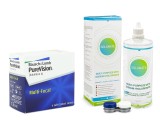 PureVision Multi-Focal (6 linser) + Solunate Multi-Purpose 400 ml med linsetui 40774