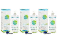 Solunate Multi-Purpose 3 x 400 ml med linsetuier