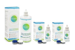 Solunate Multi-Purpose 400 ml + 2 x 50 ml med linsetuier