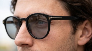 Tom Ford Dante FT0834 01A 52 Genererad bild