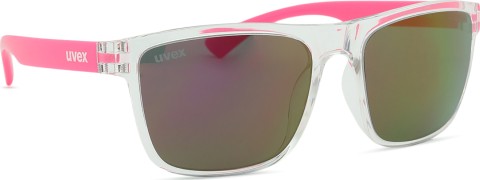 Uvex Rookie Clear Pink/Mir. Pink S5330779316 (för ålder 6-10 år)