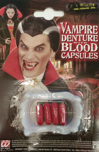 Vampyrtänder med blodkapslar (bonus)